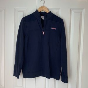 Vineyard Vines Shep Shirt Quarterzip-Vineyard Navy